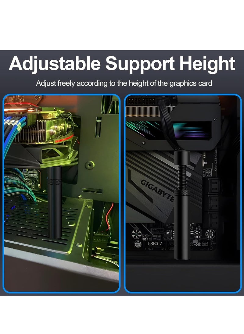Necomi - GPU Holder,GPU Support Bracket,72.5-122mm, Video Card Sag Holder Bracket, GPU Stand - Image 1
