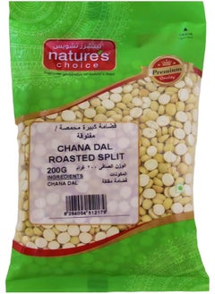 Nature's Choice Natures Choice CHANA DAL ROASTED 200GM SPLIT, Green & Red  - Image 1
