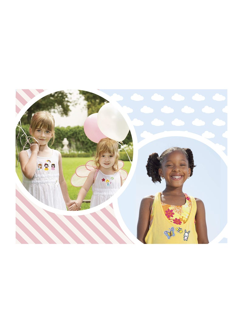 Generic - 40 Pack Cute Girls Iron-On Patches Embroidery - Image 1