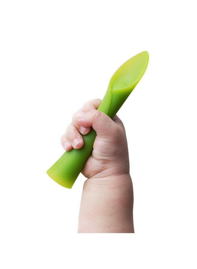 Olababy 2 Piece Baby Led Weaning Advanced Feeding Set, Includes Training Spoon and Steambowl - Image 3