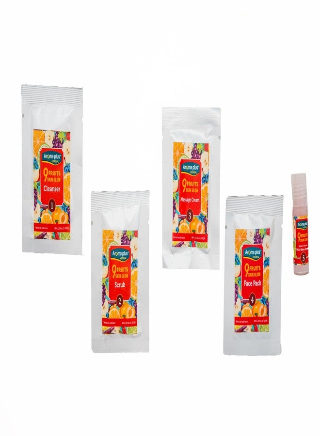 Aromaplus Herbal 9 Fruits Facial Kit - Revitalizing & Nourishing, 45ml - Image 5