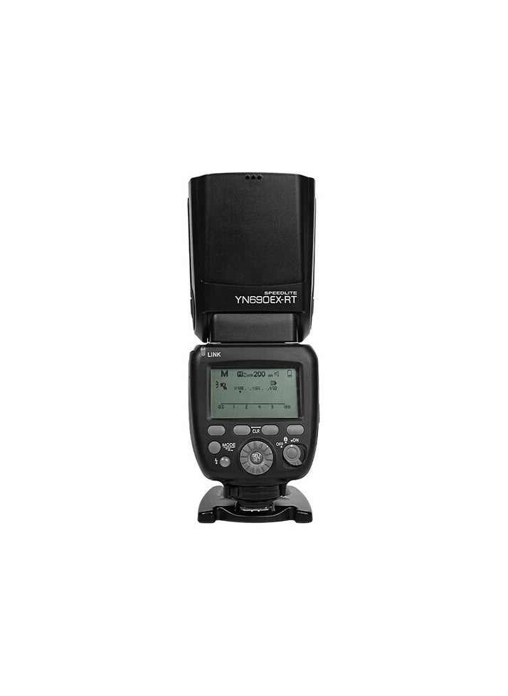 YONGNUO YONGNUO YN690EX‑RT GN60 TTL HSS Flash for Canon – 20–200mm Zoom, 2.4 GHz Radio & Optical Triggering, Li-Ion Battery, USB-C Fast Charging  - Image 1