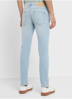 JJ Rebel Jrebluke Jjcraft Stright Fit Light Wash Jeans  - Image 3