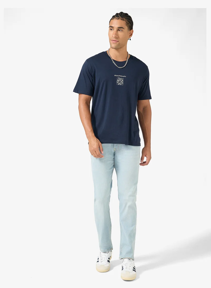 JJ Rebel Jrebluke Jjcraft Slim Fit Light Wash Jeans