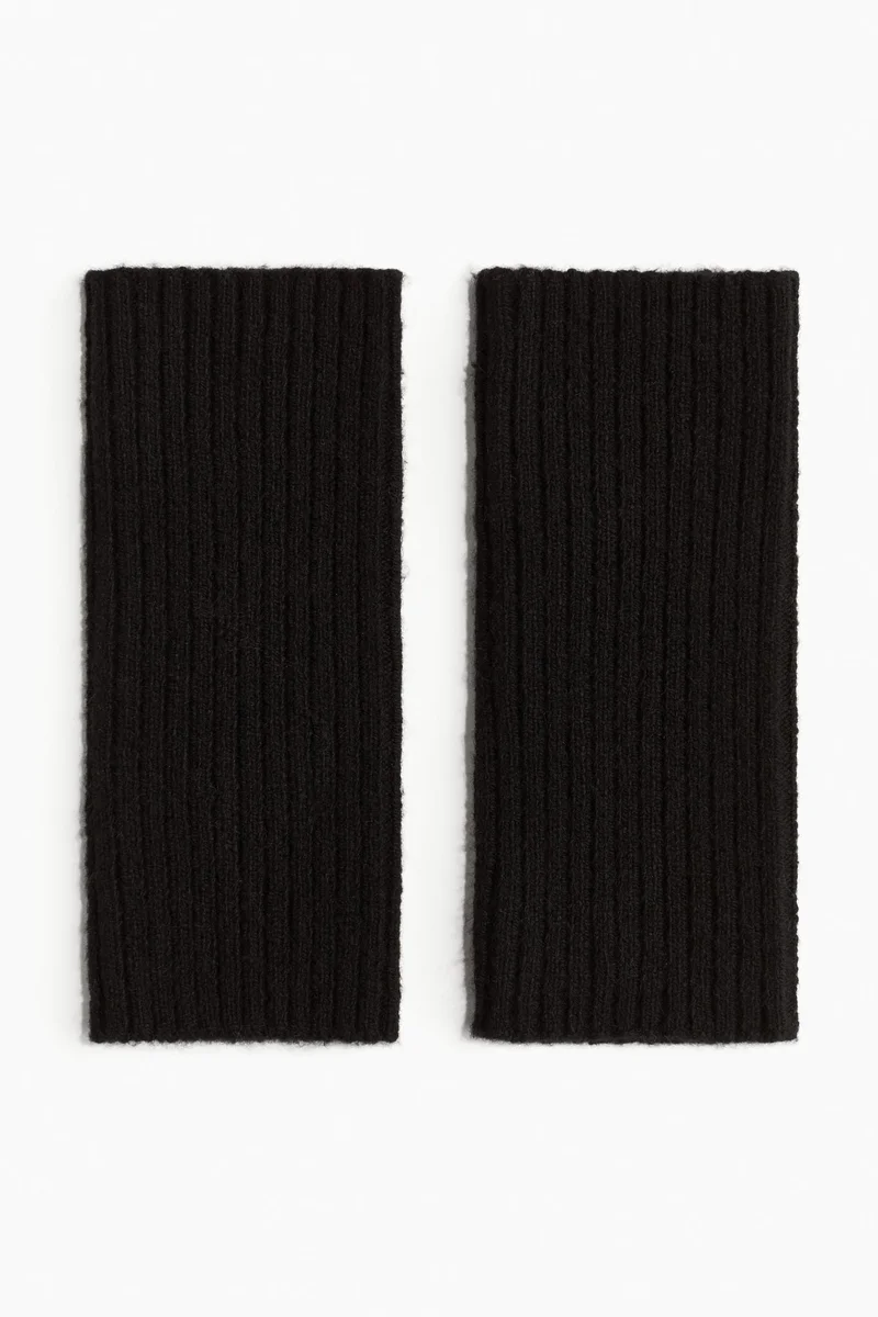 H&M Rib-knit wrist warmers