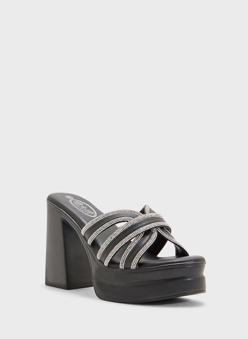 BR Platform Diamante Sandal  - Image 2
