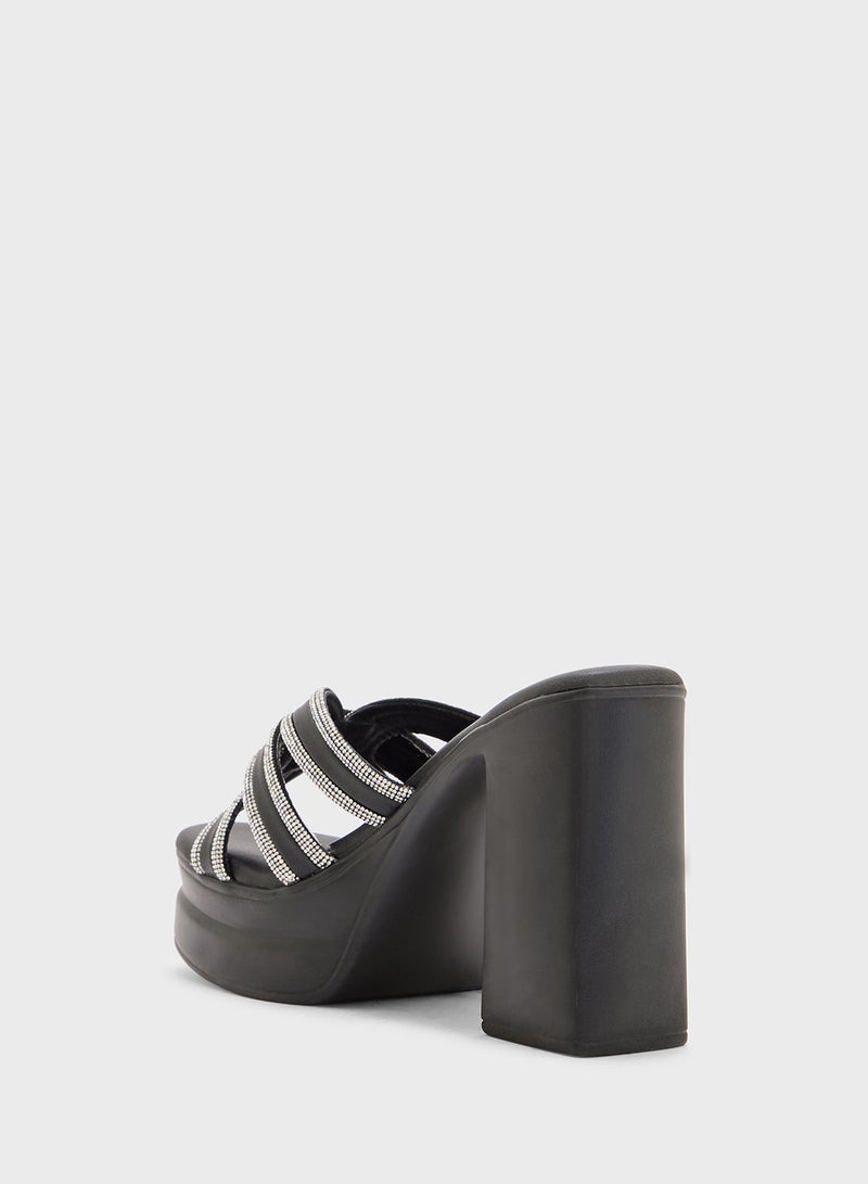 BR Platform Diamante Sandal  - Image 3