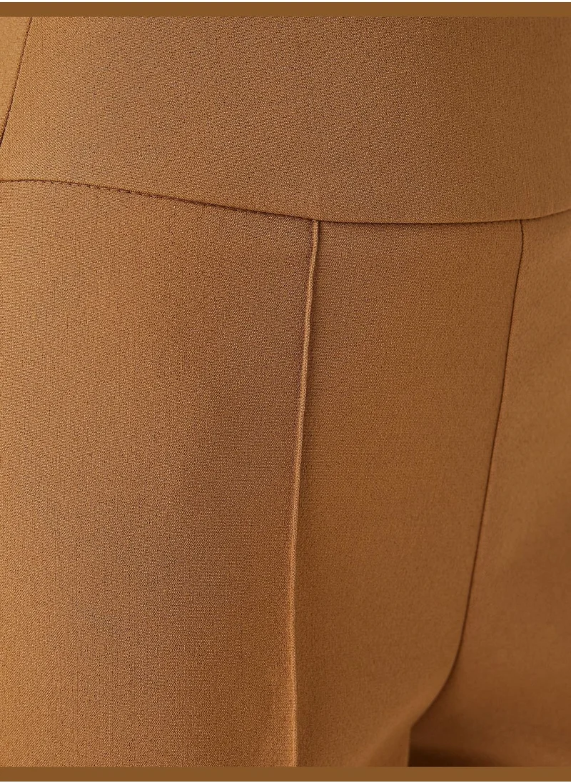 كوتون Slim Fit Ribbed Classic Trousers