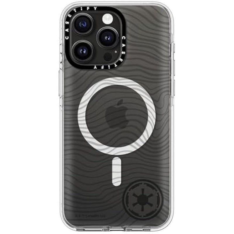 Casetify Clear iPhone 15 Pro Max Case 【Mandalorian Co-Lab/Not Yellowing / 6.6ft Drop Protection/Compatible with Magsafe】 - Beskar Ingot - Clear - Image 4