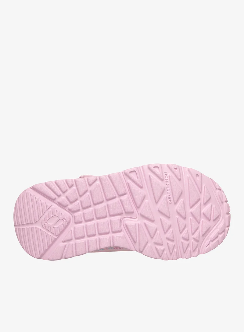 Skechers LIGHT PINK SYNTHETIC/ MULTI TRIM Infant Uno Lite for Women | Best Price UAE