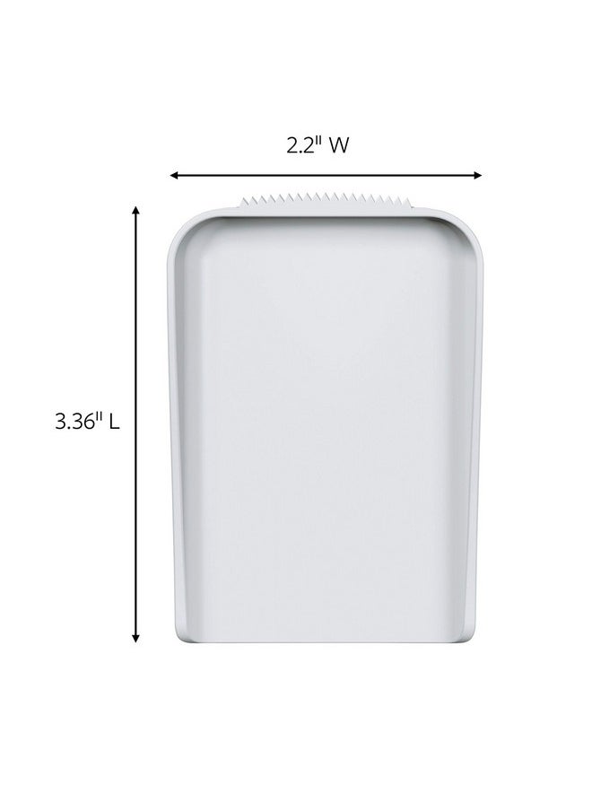 Command 076308731182 Jumbo Canvas Hanger 1 Hook 4 Large Strips (17045 Es) White  - Image 2