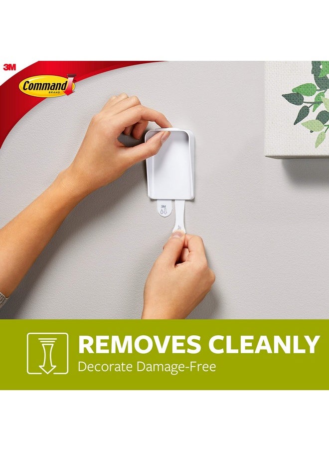 Command 076308731182 Jumbo Canvas Hanger 1 Hook 4 Large Strips (17045 Es) White  - Image 5
