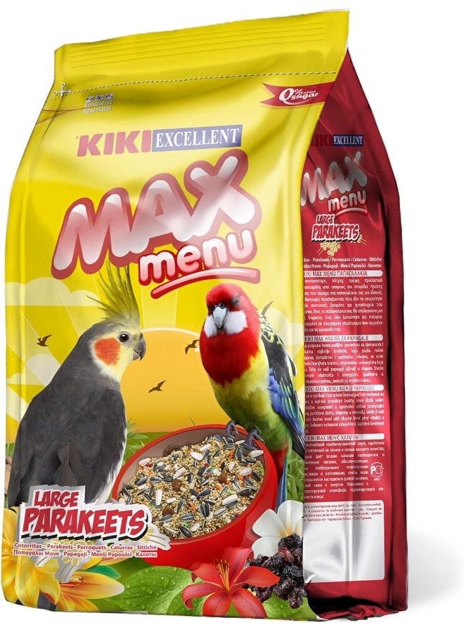 KIKI قائمة كيكِي ماكس للببغاوات 1 كجم - Image 1