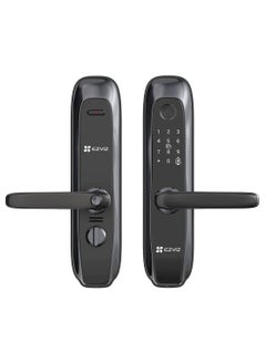 EZVIZ L2S Smart Fingerprint Lock - 4 Unlock Methods (Fingerprint, Password, Proximity Card, Mechanical Key), Up to 50 Users, Built-in Doorbell, Anti-Tamper Alarm, Temporary Access Codes, Real-Time Mobile Alerts, Zigbee 3.0 Connectivity, C-Grade Lock Cylinder, Emergency Power Supply, Supports Wooden & Iron Doors, Compatible with Doors 40-110mm Thick | CS-L2S-11FCP  - Image 1
