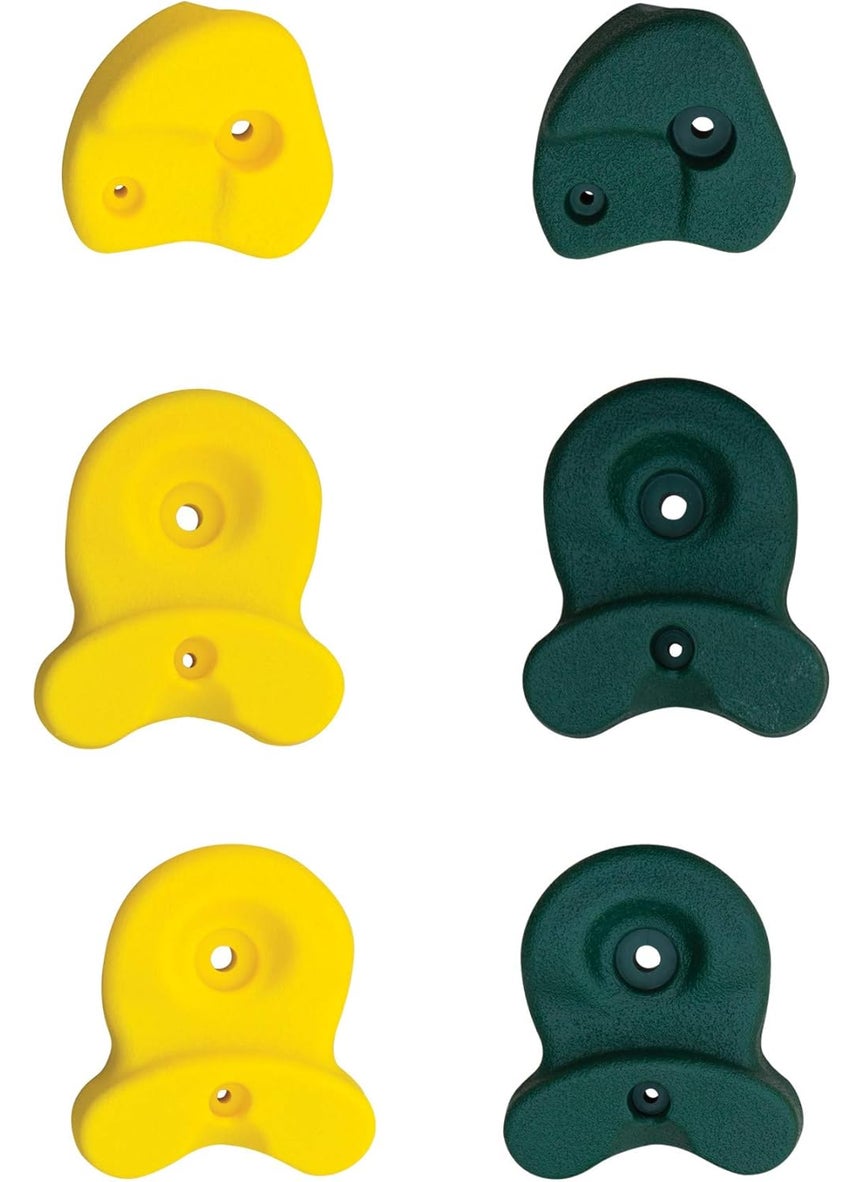 KidKraft KidKraft Climbing Rocks  Set of 7 Green  Yellow Gift for Ages 310  - Image 1