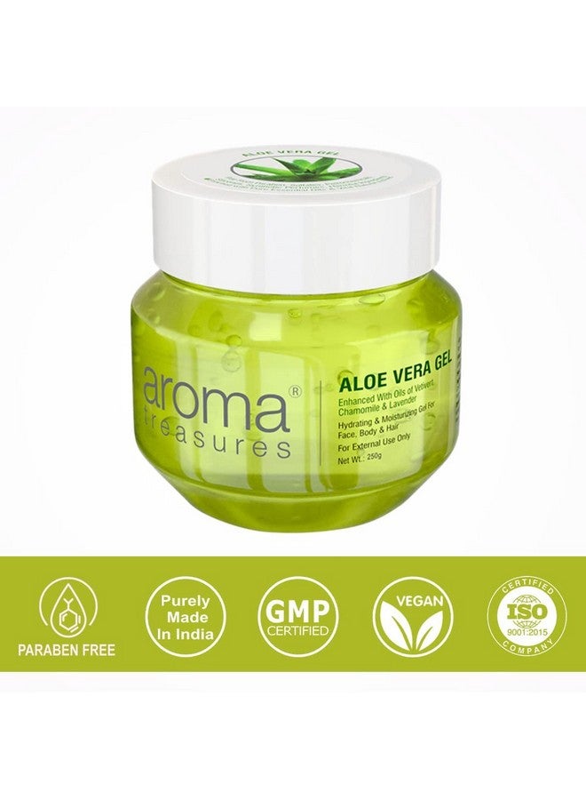 Aroma Treasures Aloe Vera Gel For Face, Skin, Body & Hair | Paraben Free Aloevera Gel For Glowing Skin Sutaible For Men & Women (Pack Of 4Pcs X 125Gms) - Image 5