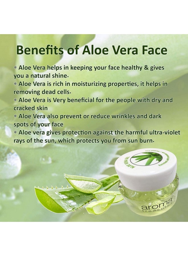 Aroma Treasures Aloe Vera Gel For Face, Skin, Body & Hair | Paraben Free Aloevera Gel For Glowing Skin Sutaible For Men & Women (Pack Of 4Pcs X 125Gms) - Image 4