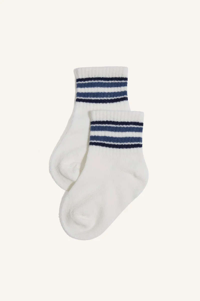 ديفاكتو Baby Boy Printed 5 Piece Short Socks