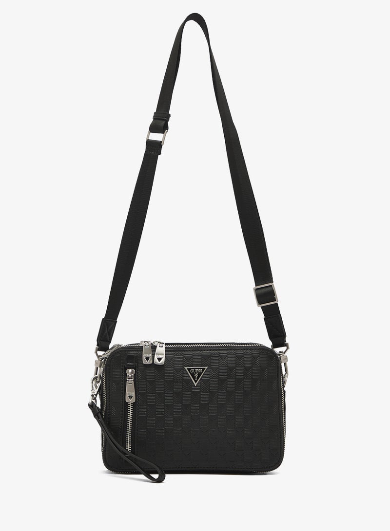 GUESS Torino Double Zip Camera Bag - Image 1