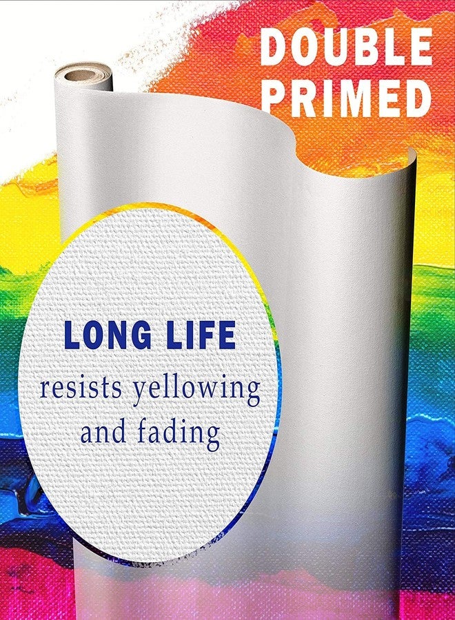 Eascan Art Painting Drawing and Sketch Accessories Primed Painting Canvas Roll 10 Oz (42" X 5 Mtrs_White) - Image 5