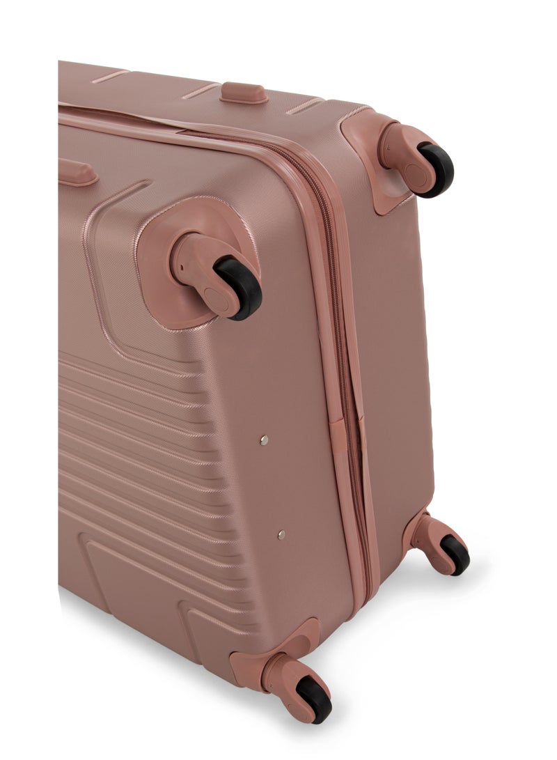 SENATOR Hard Case Travel Bag Cabin Luggage Trolley ABS Lightweight Suitcase with 4 Spinner Wheels A1012 Rose Gold  - Image 5