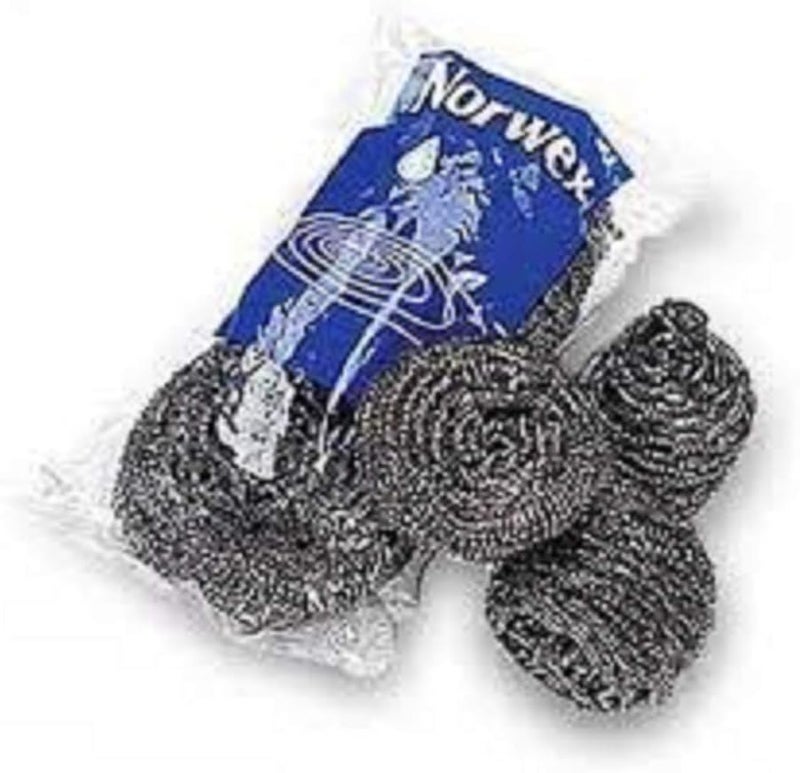 Norwex Spirinett Scrubbers - Durable Stainless Steel Cleaning Scrubbers, Pack of 2 - Image 1