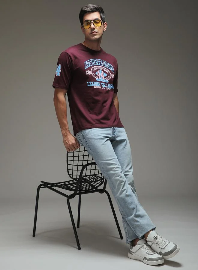 Dillinger Men Oversized Graphic Printed T-Shirt