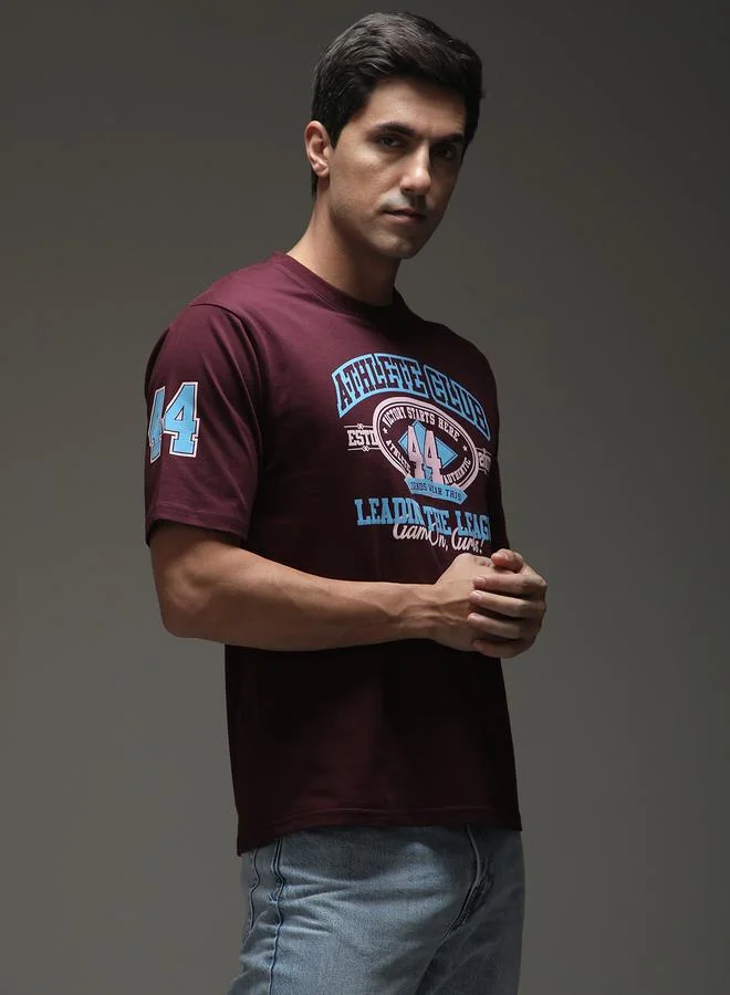 Dillinger Men Oversized Graphic Printed T-Shirt