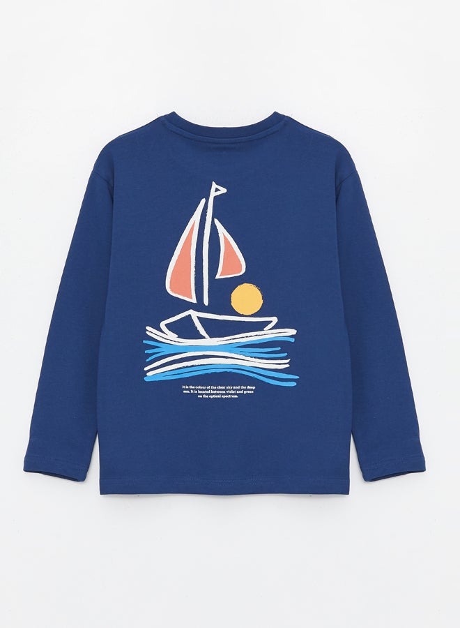 Comfortable Crew Neck Boy'S T-Shirt