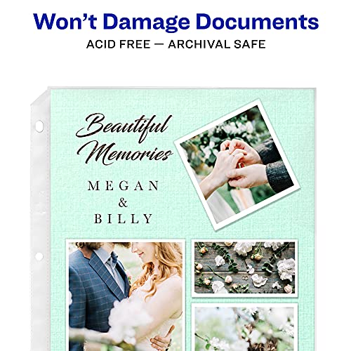 Avery Horizontal Photo Pages, Acid Free, 4 x 6", Pack of 10 (13406) - Image 5