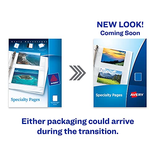 Avery Horizontal Photo Pages, Acid Free, 4 x 6", Pack of 10 (13406) - Image 2