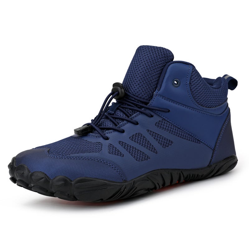 New Outdoor Thickened Snow Boots for Men and Women, Casual Cotton Shoes with Plush Lining, Thick-Soled High-Top Couple Cotton Boots, Warm Hiking Shoes - Image 5