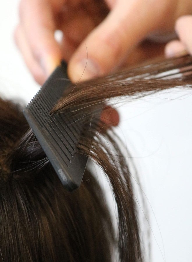 FRAMAR Dreamweaver Highlight Comb Set - Professional Highlighting Comb With Parting Tip, Foiling Combs For Highlighting, Highlight Combs For Highlighting - 3 Pack Black - Image 5