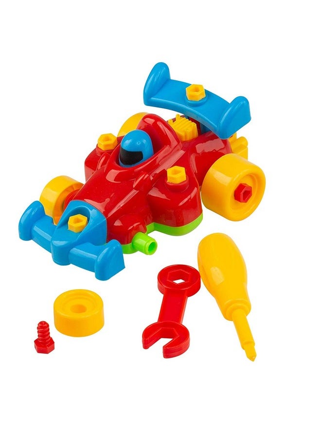 ToyVelt ToyVelt Take Apart Toys Set - Airplane, Train, and Racing Car with Tools - Toddler Take Apart Toys and Assembly Kit for Kids Ages 3-6+ - STEM Learning Construction Tools  - Image 3