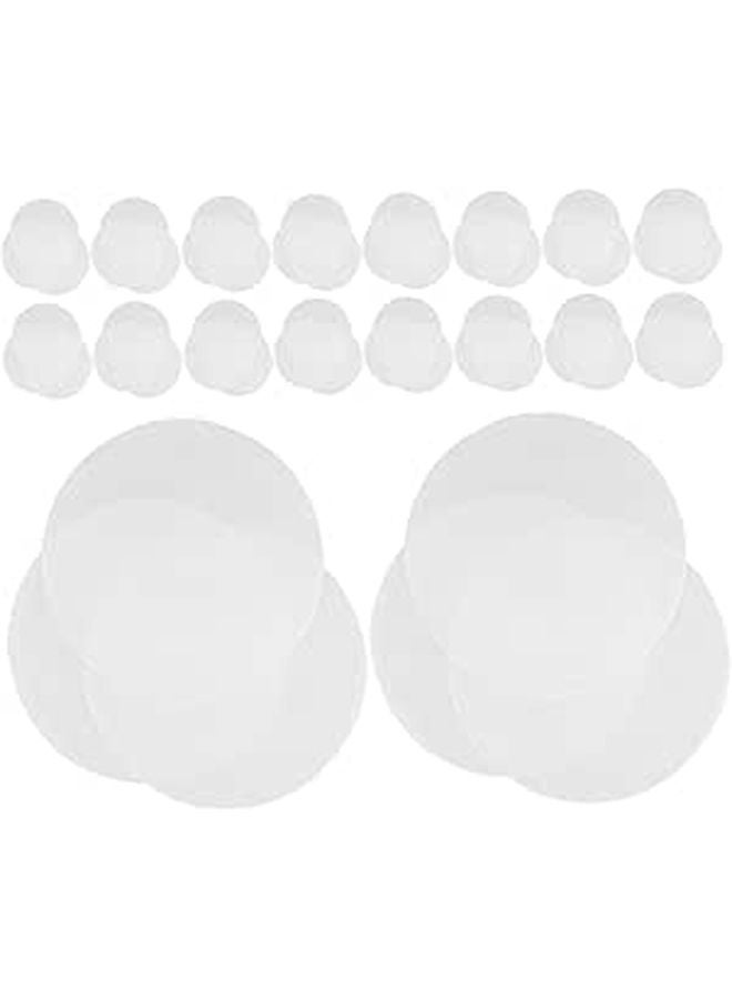 200 Pcs Round Parchment Paper Sheets 20cm Non Stick Baking Liners for Air Fryer Oven Microwave - Image 1