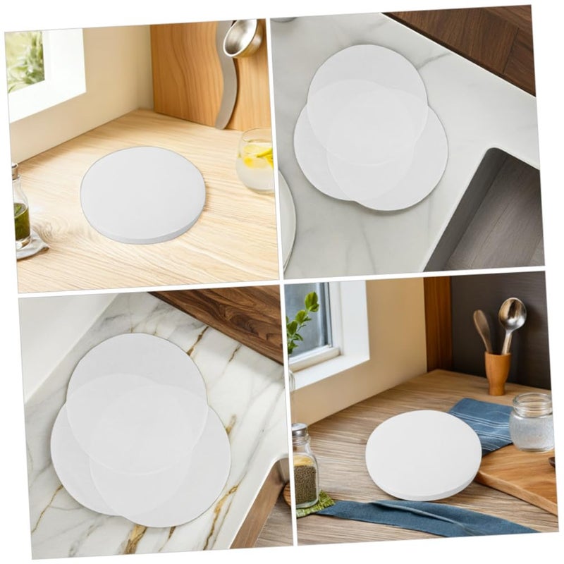 200 Pcs Round Parchment Paper Sheets 20cm Non Stick Baking Liners for Air Fryer Oven Microwave - Image 4