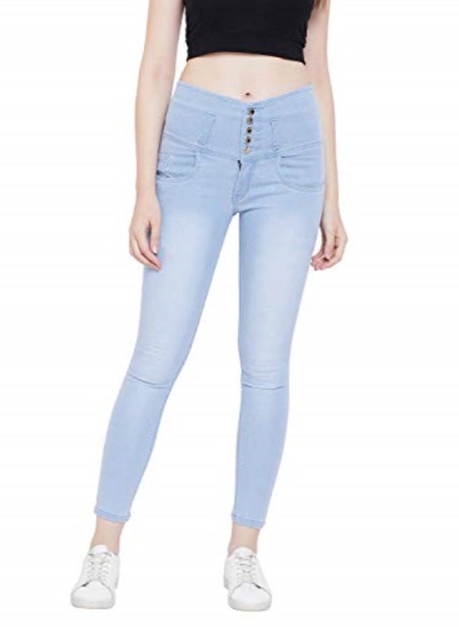Nifty Women's Stretch Fit High Rise Jeans - Image 1