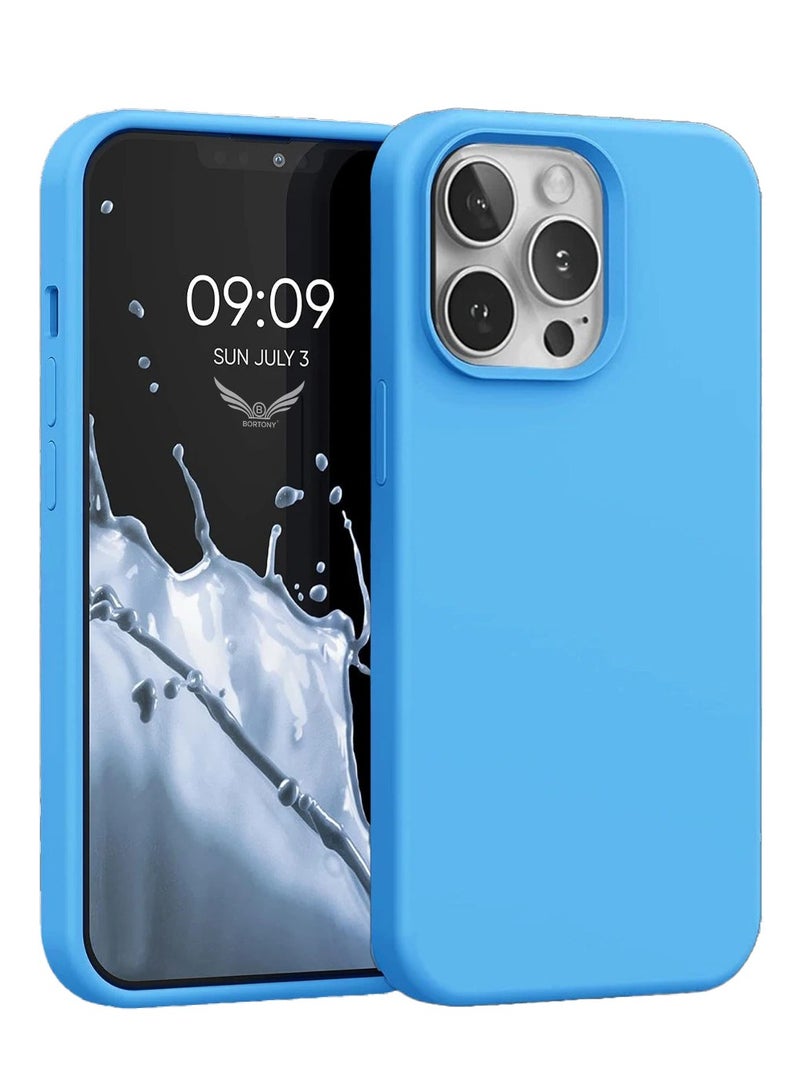 BORTONY iPhone 14 Pro Max Case Liquid Silicone Anti Scratch Anti Fingerprint Soft Silky Touch Shockproof Protective Cover for Apple iPhone 14 Pro Max - Image 1