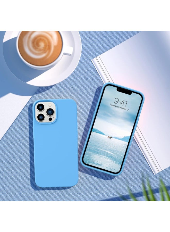 BORTONY iPhone 14 Pro Max Case Liquid Silicone Anti Scratch Anti Fingerprint Soft Silky Touch Shockproof Protective Cover for Apple iPhone 14 Pro Max - Image 4