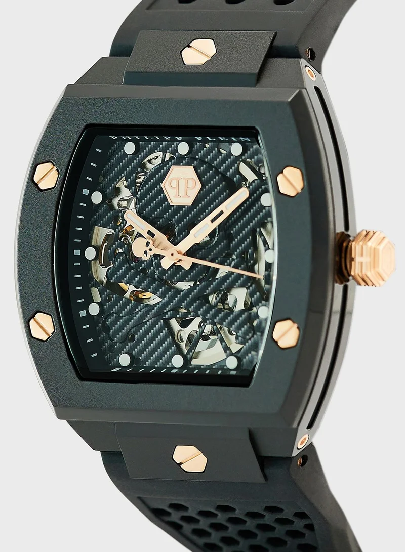 PHILIPP PLEIN Pwvba0523 Skeleton Analog Watch