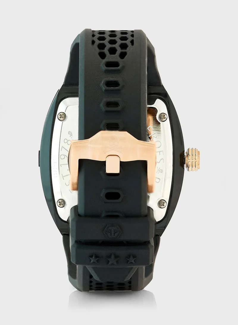 PHILIPP PLEIN Pwvba0523 Skeleton Analog Watch