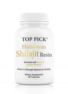 Top Pick Himalayan Shilajit Resin 60 Cap 