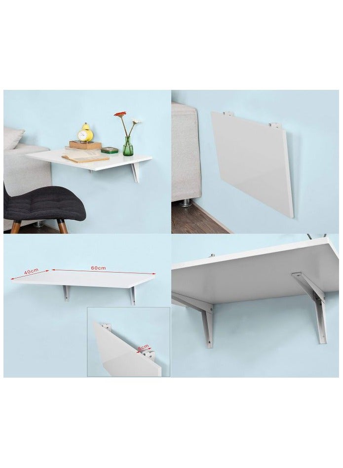 جاد وودز طاولة ومكتب من جادوودز قابل للطي مثبت علي الحائط الحل الامثل لاستغلال المساحات مناسب للمنزل والمكتب والمطبخ - Image 1