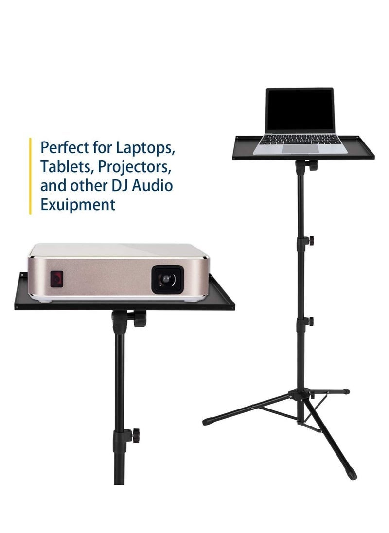 Gravity Projector Tripod Stand Universal Laptop Stand Portable For DJ Equipment Stage Or Studio Height Adjustable - Image 4