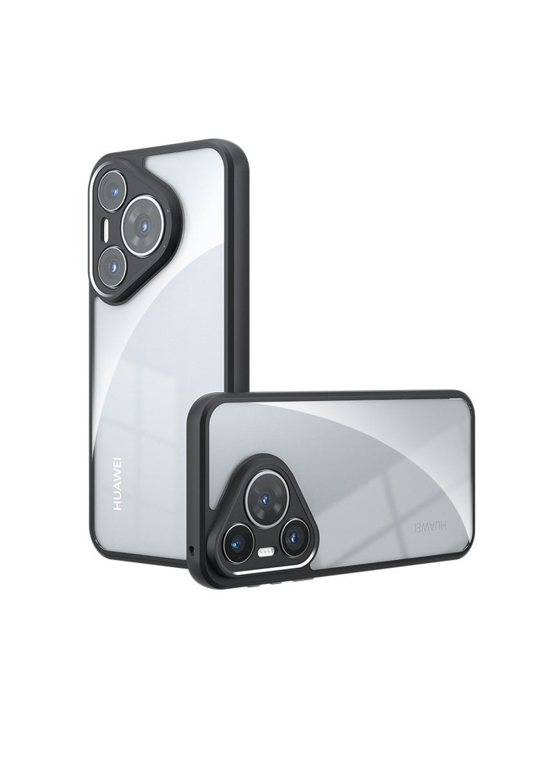 مناسب لحافظة هاتف HUAWEI P70Art مع ملمس جلدي مطفي يوفر حماية هوائية ضد السقوط، متوافق مع HUAWEI P70 Art