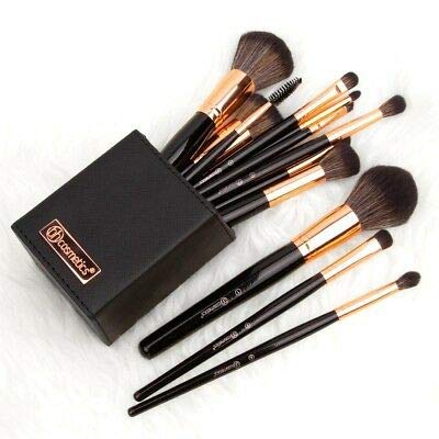 BH STUDIO PRO makeup brush set BH Signature Rose Gold 13 Piece Brush Set with Holder black - Image 4
