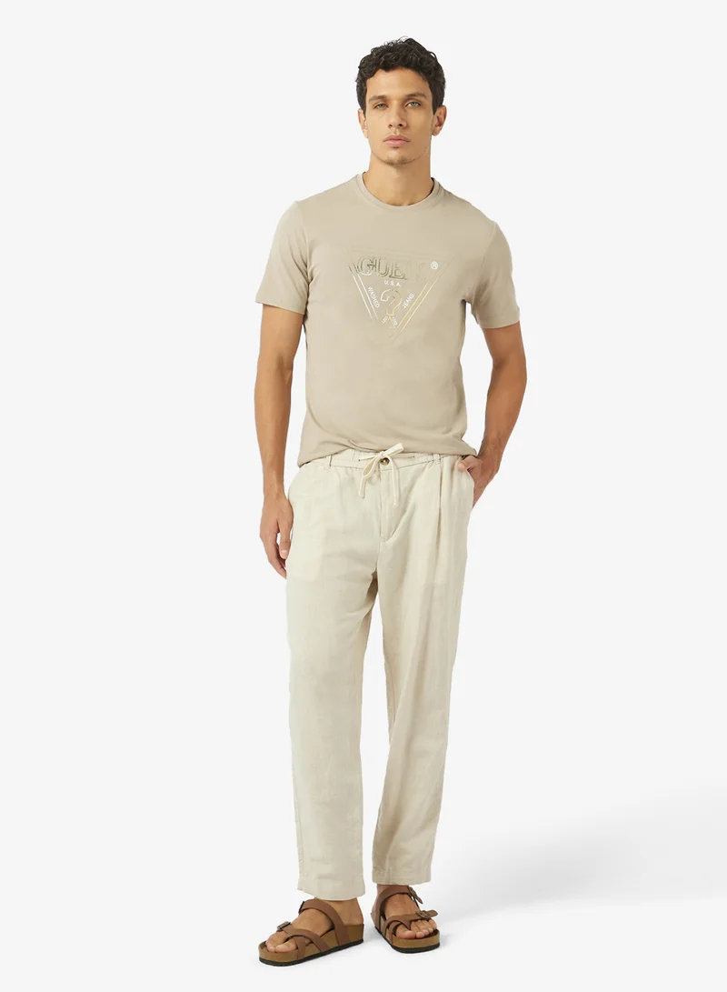 GUESS  Crew Neck Slim Fit T-Shirt for Men | Best Price UAE