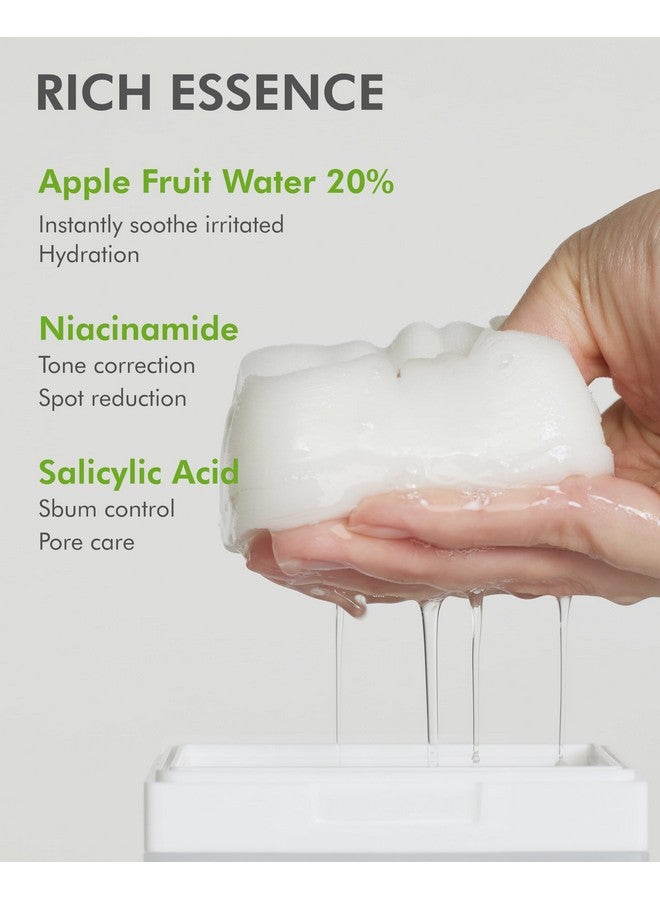 ديرمال مناديل ديرمال لتقشير التفاح - مناديل تقشير وترطيب لطيفة مع أحماض ألفا هيدروكسي (AHA) وبيتا هيدروكسي (BHA) وبولي هيدروكسي (PHA) لبشرة أكثر نعومة وإشراقًا - تقشير الوجه، مقشرات تجديد سطح الوجه، 80 منديلًا - Image 4