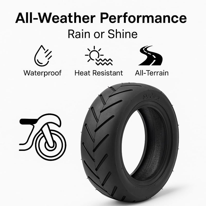 FUKUKAWA 8.5" Scooter Tire 8.5x2 Replacement Tire for Electric Scooter – Durable Outer Spare Tire Compatible with Xiaomi M365/Pro/Pro2/1S, Explosion-Proof, Anti-Skid E-Scooter Wheel - Image 2