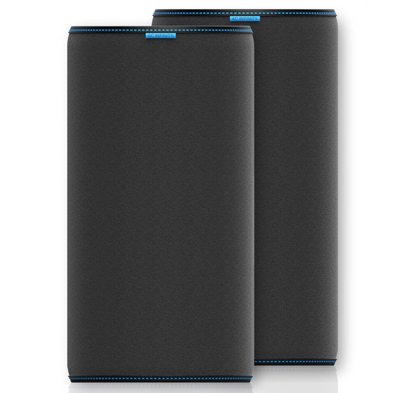 AC Infinity Pre-Filter Cloth 12â€, Replacement Inline Filter Sleeve 2-Pack, Fits 12â€ Carbon Filters for Odor Control in Grow Tents, Indoor Gardening, Hydroponics - Image 1